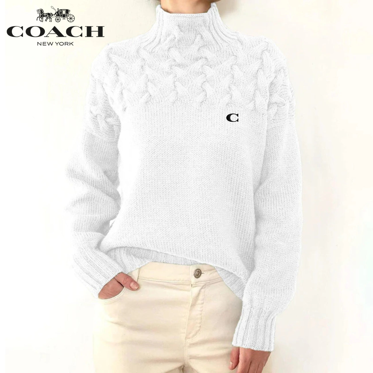 Elegant Knit Sweater || CLEARANCE SALE