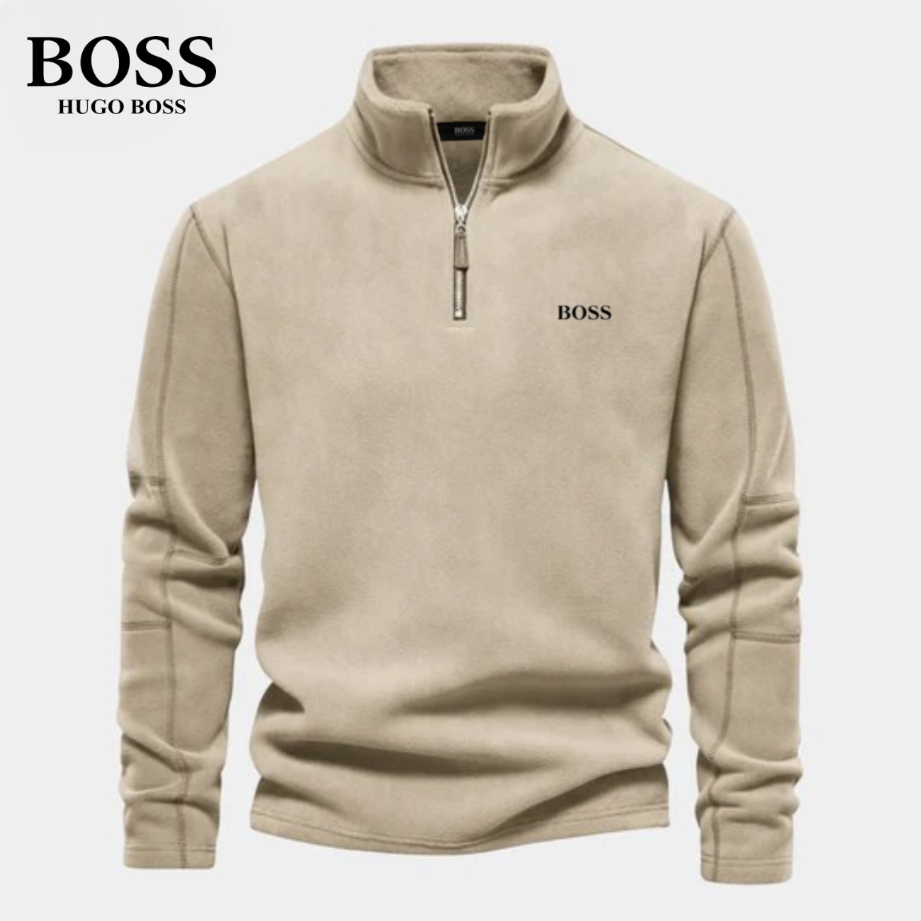 BS™ Half Zip Sweatshirt | In Cotton