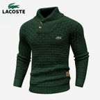 Knitted Sweater with Buttoned Collar || CLEARANCE SALE