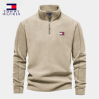 TH™ Half Zip Sweatshirt | In Cotton