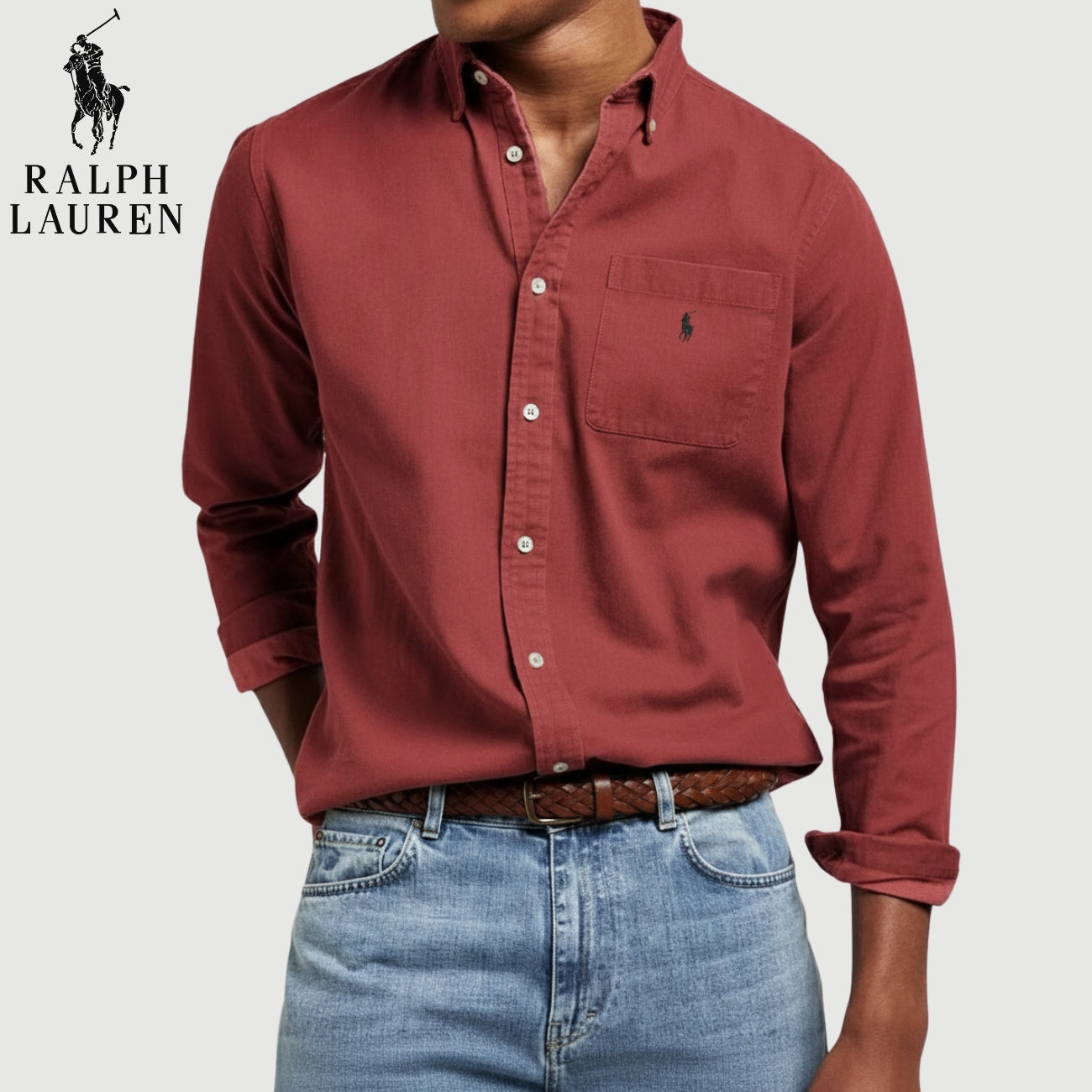 Linen Button-Up Shirt || CLEARANCE SALE