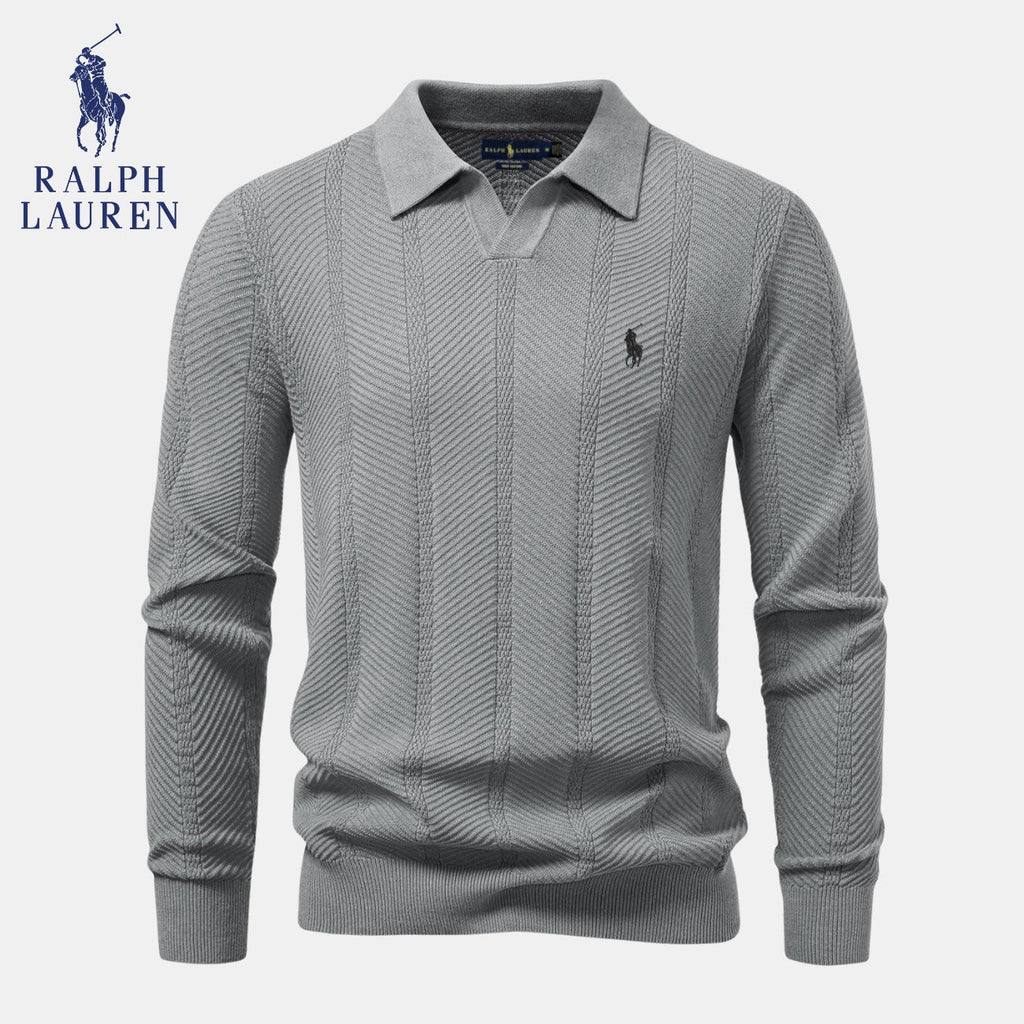 Knitted Polo Sweater || CLEARANCE SALE