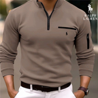 2026 Functional Knitted Sweater with Half-Zip || Clearance Sale