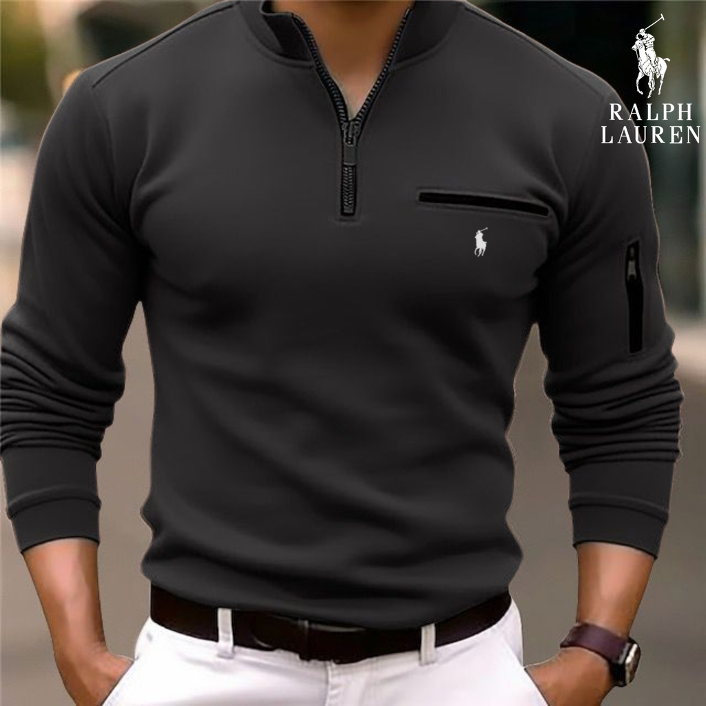 2026 Functional Knitted Sweater with Half-Zip || Clearance Sale