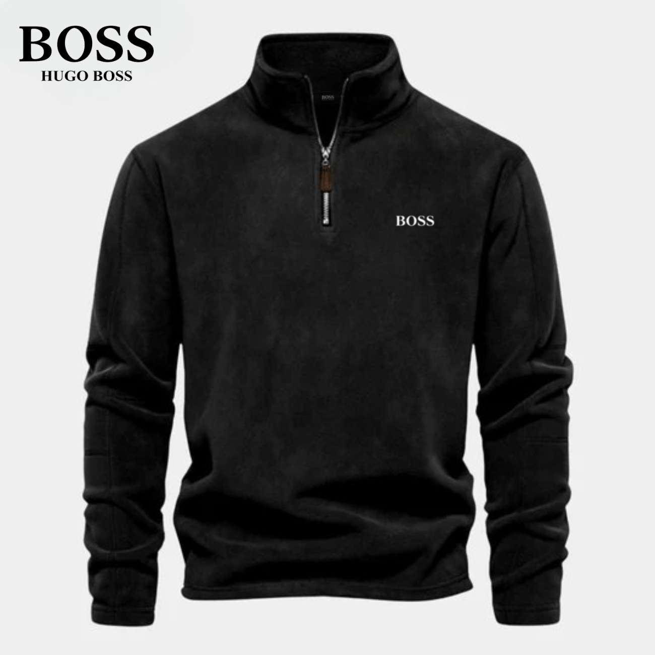 BS™ Half Zip Sweatshirt | In Cotton