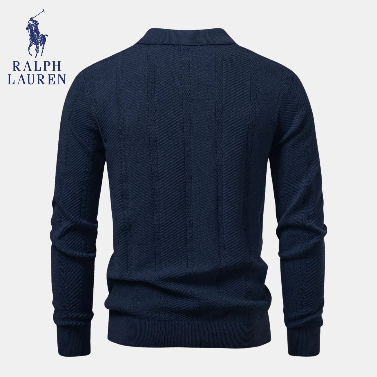 Knitted Polo Sweater || CLEARANCE SALE