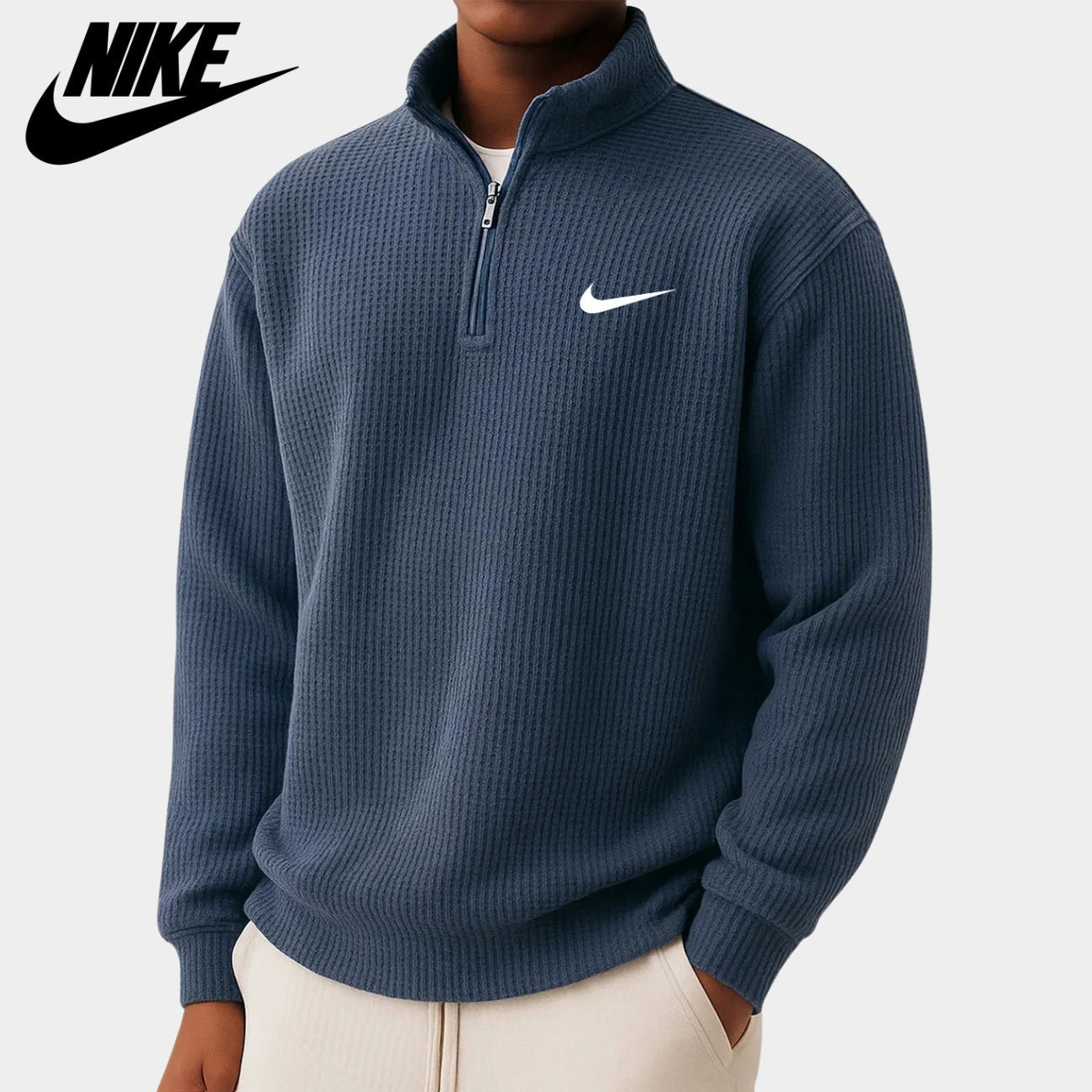 Comfortable Half-Zip Sweater || CLEARANCE SALE