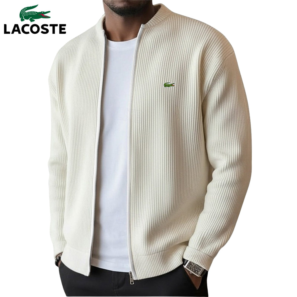 2026 Men's Ribbed Zip-Up Sweater - Clearance Sale