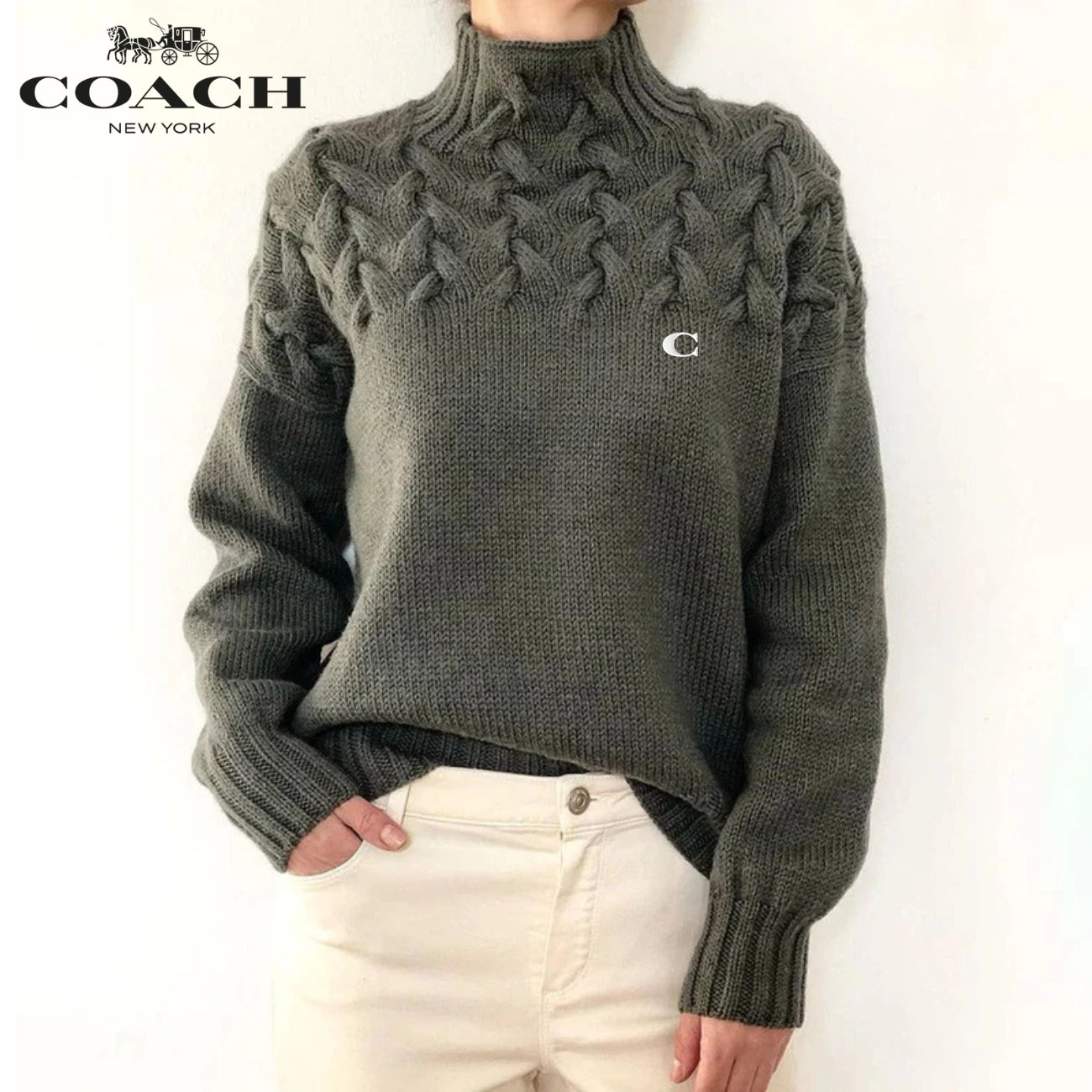 Elegant Knit Sweater || CLEARANCE SALE