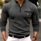 2026 Functional Knitted Sweater with Half-Zip || Clearance Sale