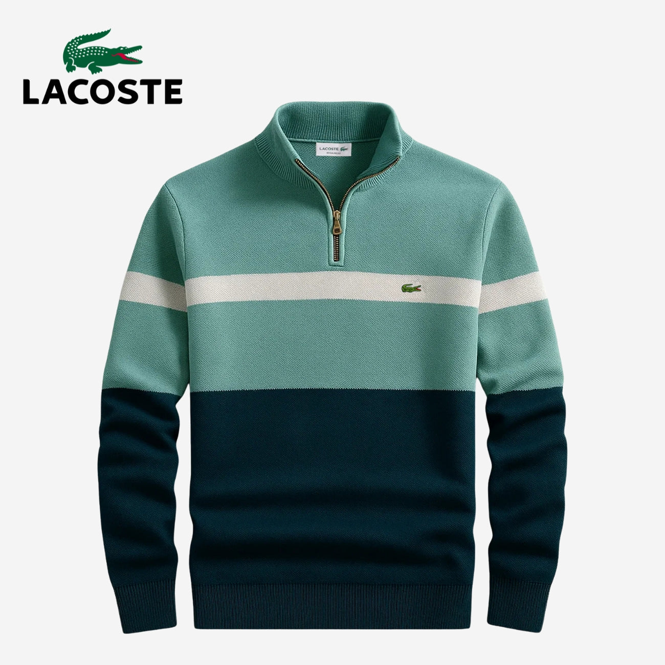 Elegant Half-Zip Sweater || CLEARANCE PRICE
