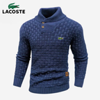 Knitted Sweater with Buttoned Collar || CLEARANCE SALE