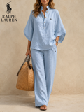 Soft Linen Lounge Set || Clearance Sale