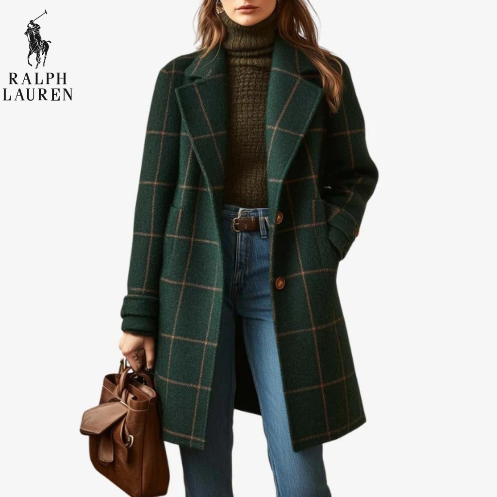 RL™ Timeless Checkered Wool Coat | Clearance Sale