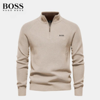 Half-zip sweater