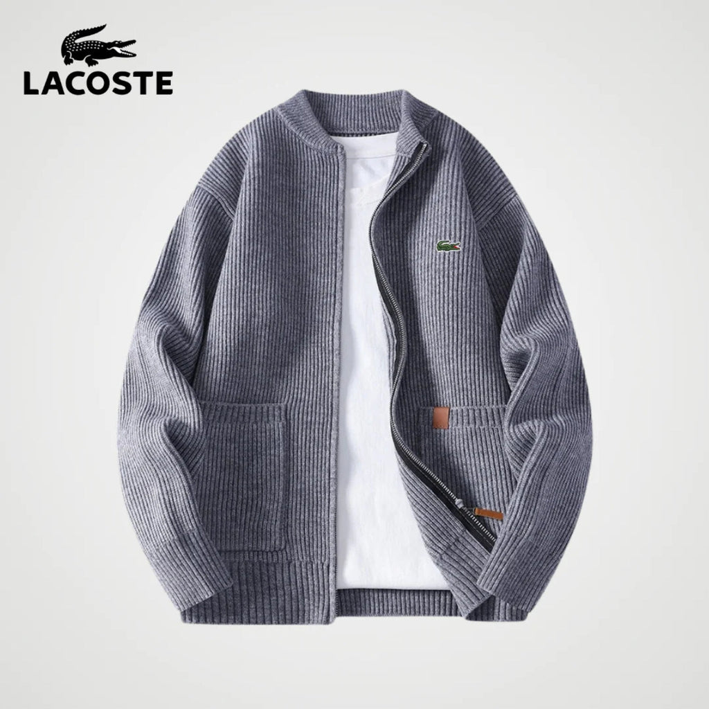 Zipped Knit Cardigan || CLEARANCE PRICE