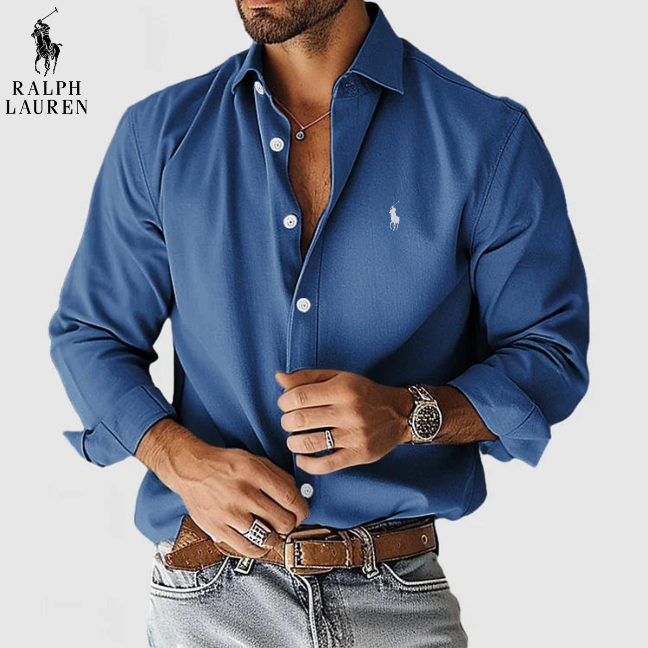2026 Modern Slim-Fit Button-Up Shirt || CLEARANCE SALE