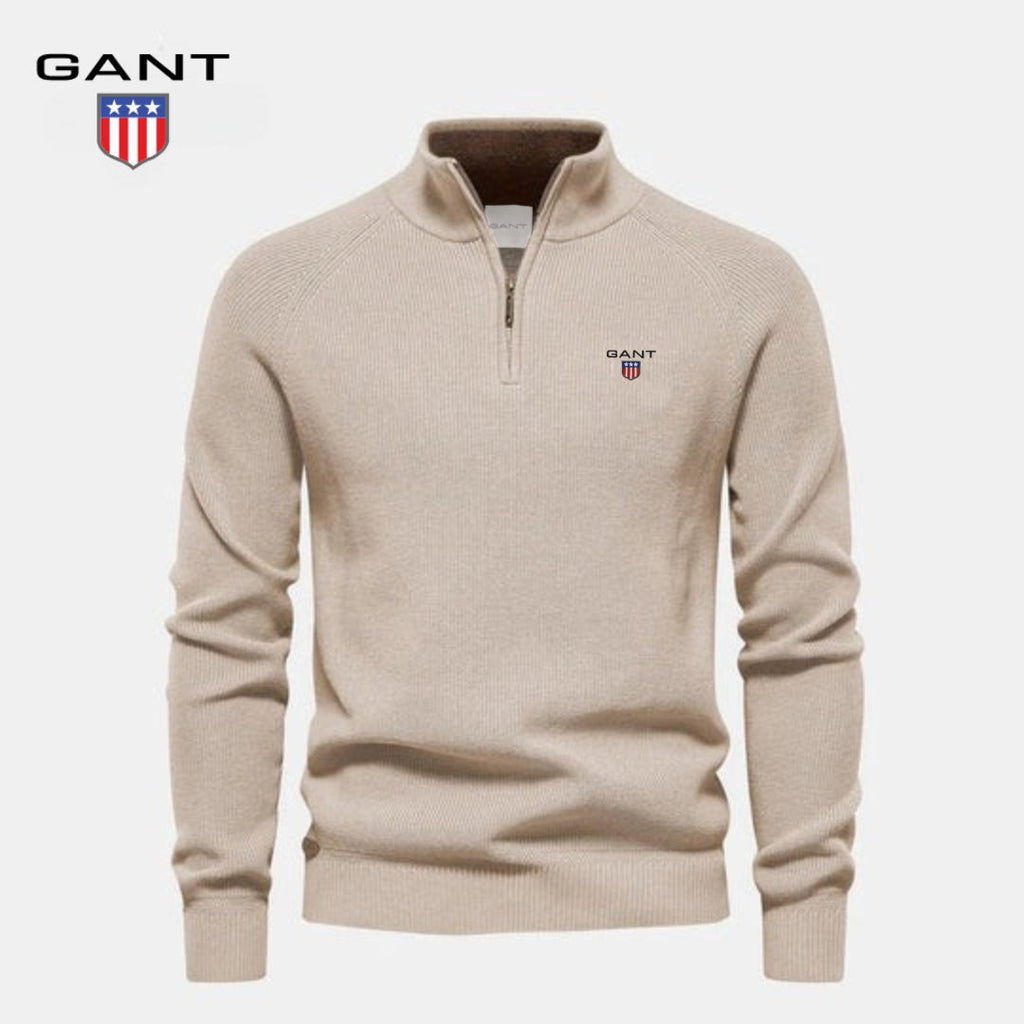 Half-zip sweater