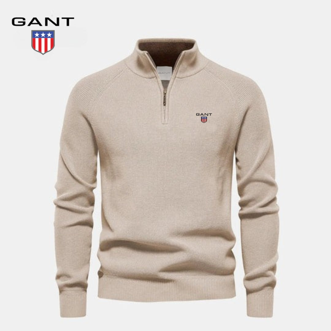 Half-zip sweater