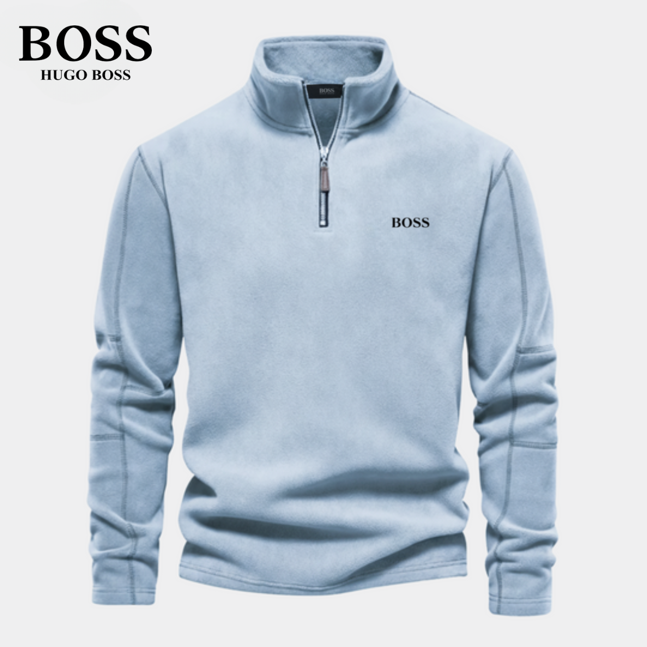 BS™ Half Zip Sweatshirt | In Cotton