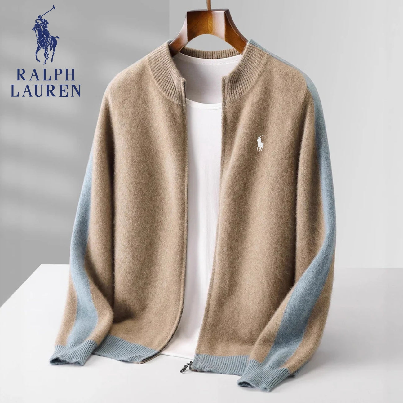"100% Cashmere" Zip Cardigan || CLEARANCE SALE
