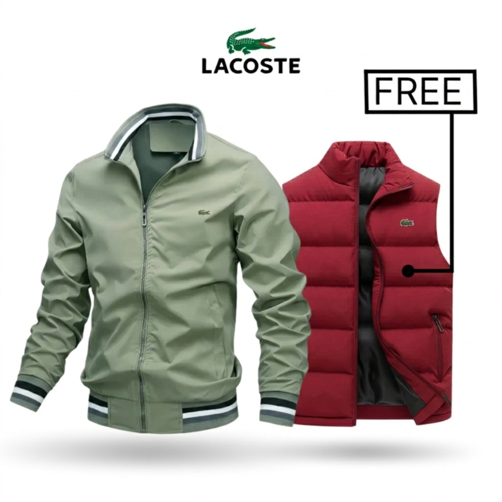 2026 Jacket with Zipper + Thermal Vest – Buy 1 Get 1 Free || Clearance Sale