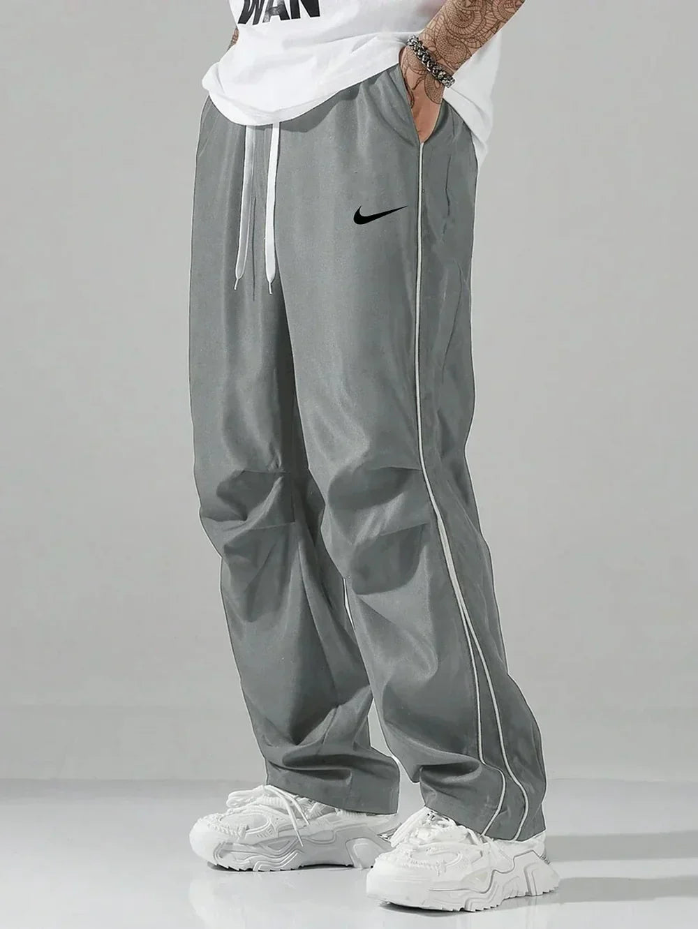 NK - Men's Striped Quick-Drying Workwear Sports Trousers