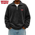 Men’s Half-Zip Polo Sweatshirt
