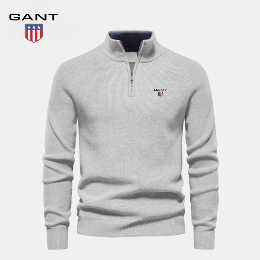 Half-zip sweater