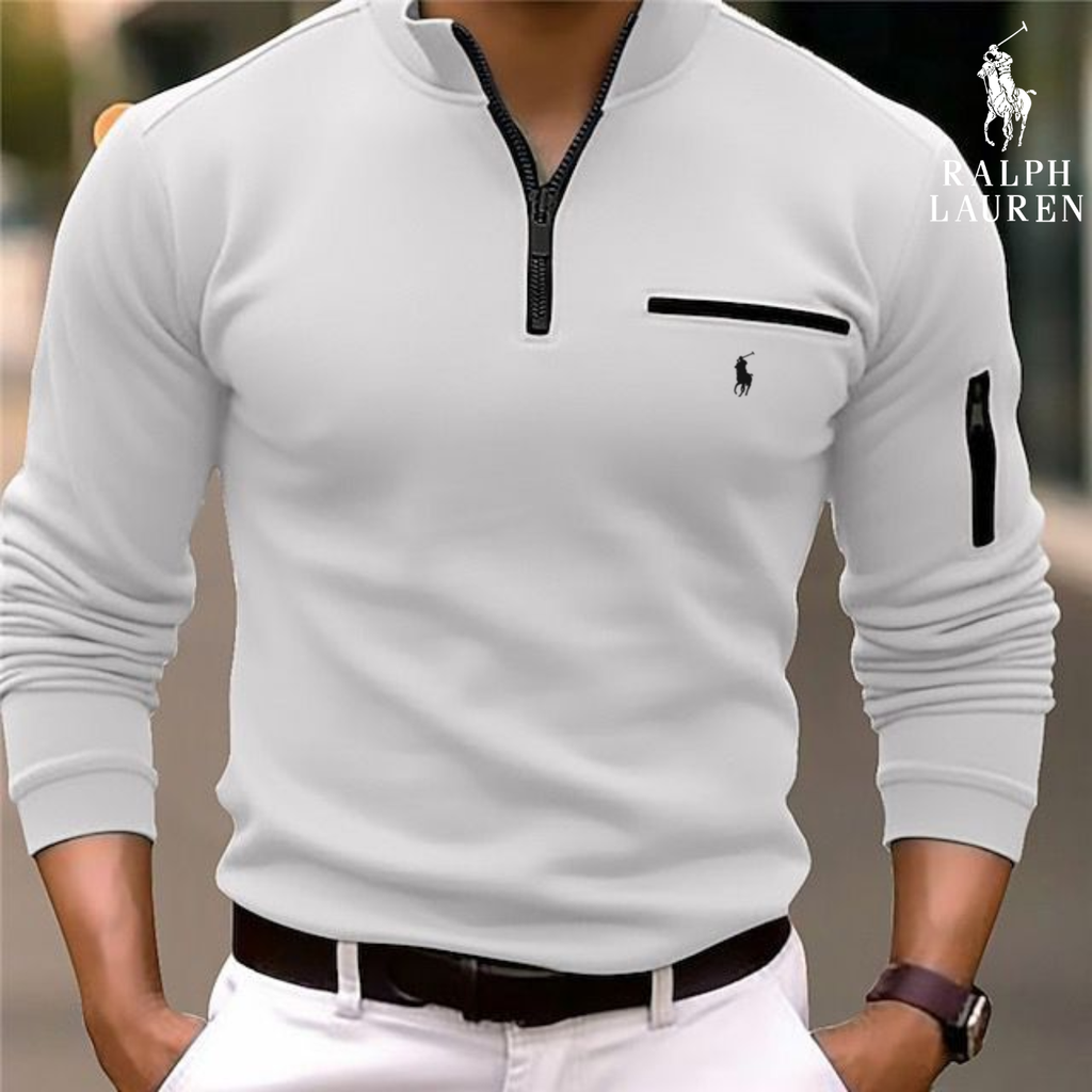2026 Functional Knitted Sweater with Half-Zip || Clearance Sale