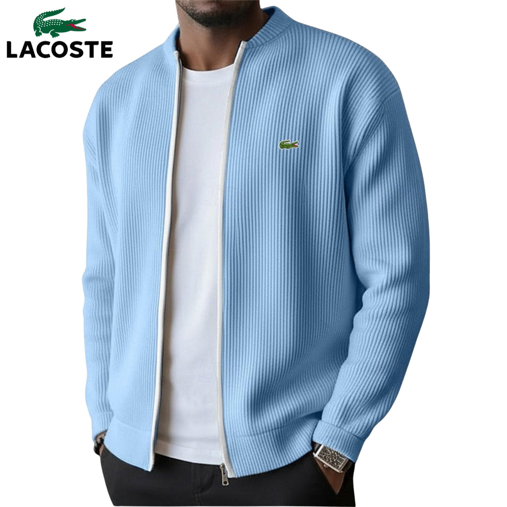 2026 Men's Ribbed Zip-Up Sweater - Clearance Sale