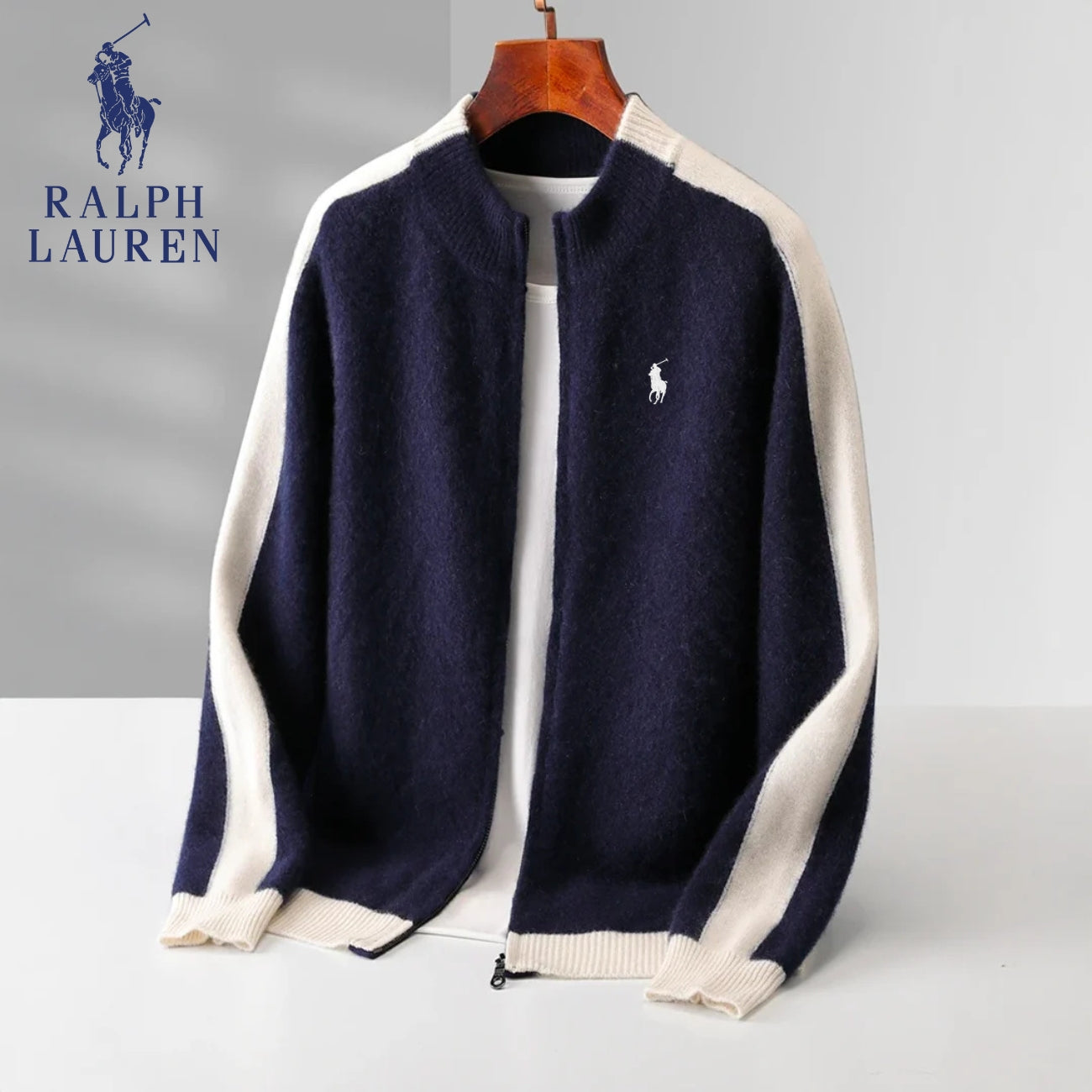 "100% Cashmere" Zip Cardigan || CLEARANCE SALE