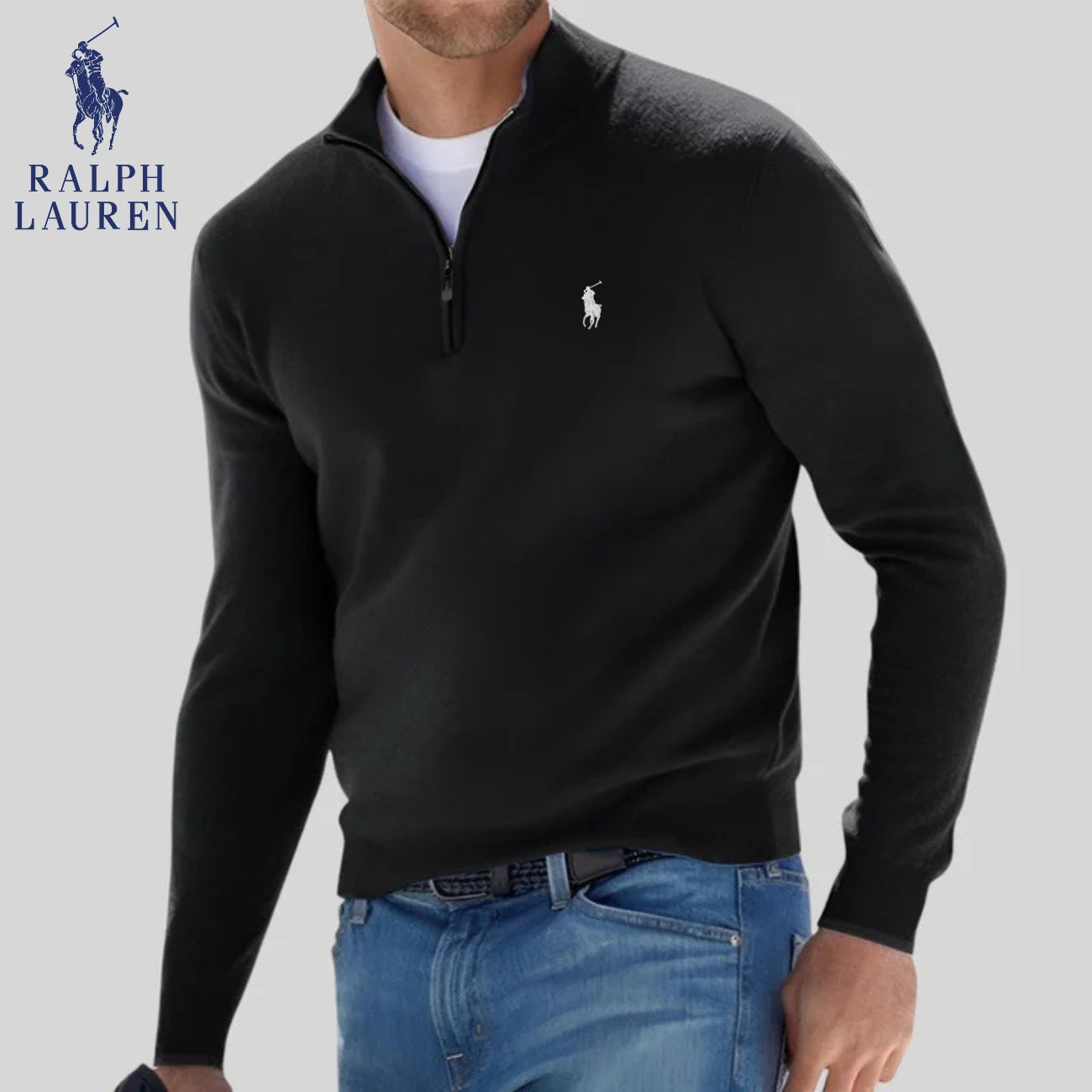 Half-Zipped Sweater || CLEARANCE SALE