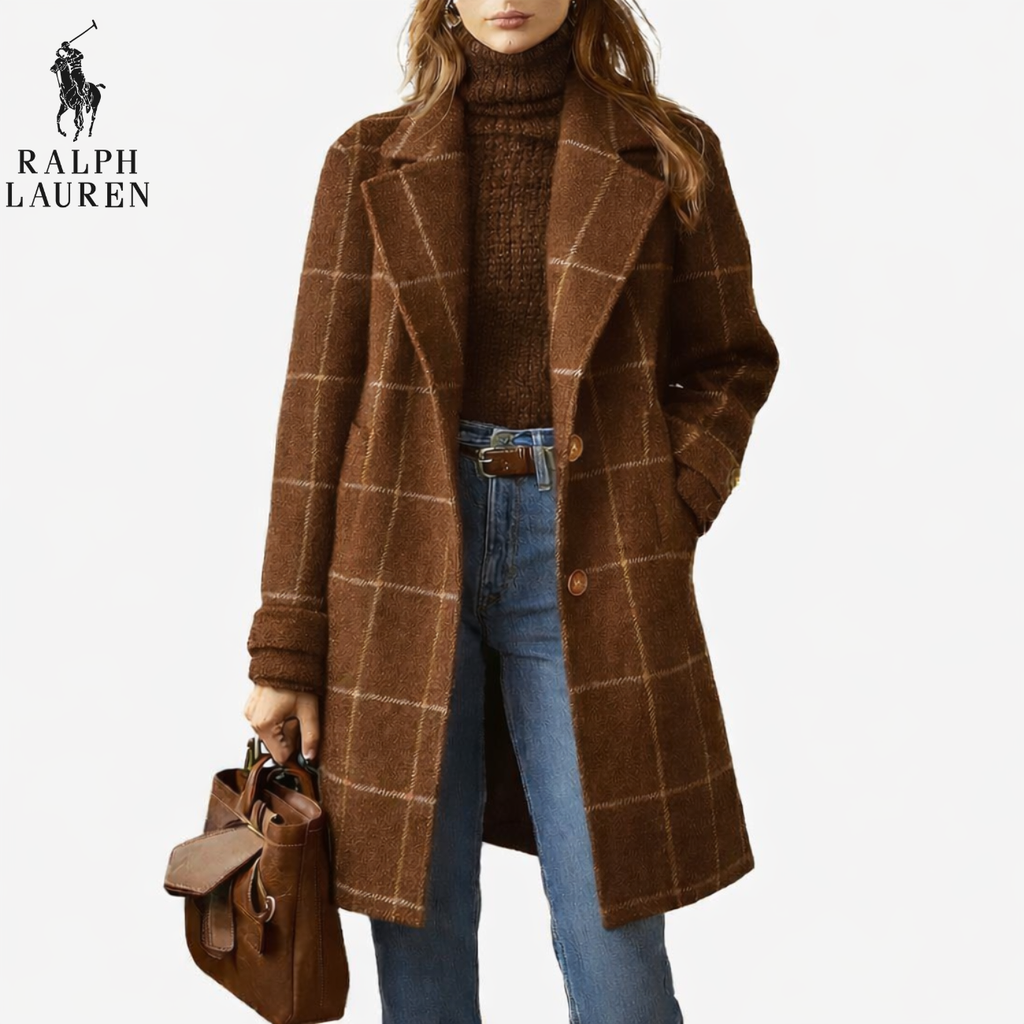 RL™ Timeless Checkered Wool Coat | Clearance Sale