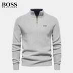 Half-zip sweater
