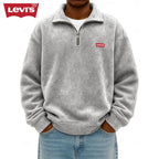 Men’s Half-Zip Polo Sweatshirt