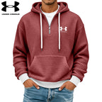 Textured Half-Zip Hoodie || CLEARANCE SALE