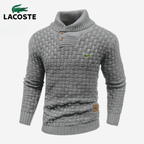 Knitted Sweater with Buttoned Collar || CLEARANCE SALE