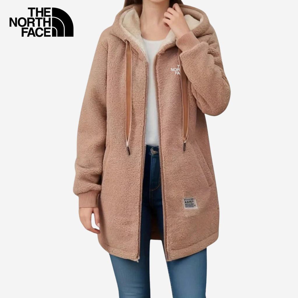 Fleece Coat with Hood || CLEARANCE SALE