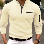 2026 Functional Knitted Sweater with Half-Zip || Clearance Sale