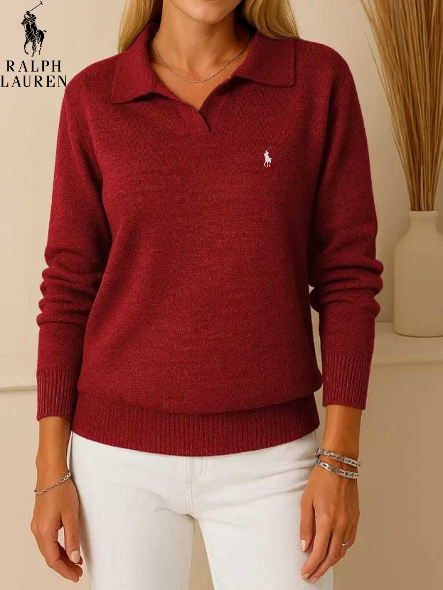 2026 Elegant Knit Collared Sweater || Clearance Sale
