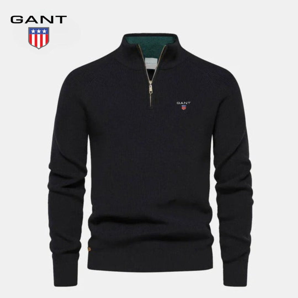 Half-zip sweater