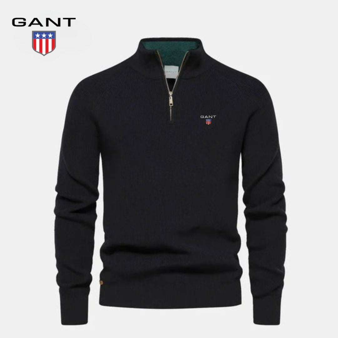 Half-zip sweater