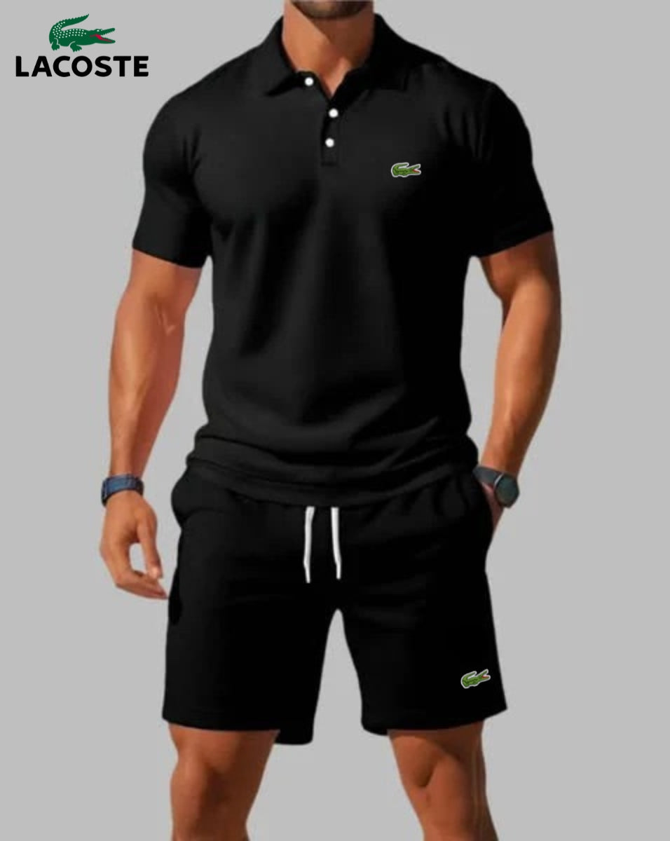 Casual Summer Set (Polo & Shorts) || Clearance Sale