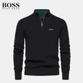 Half-zip sweater