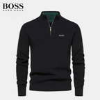 Half-zip sweater