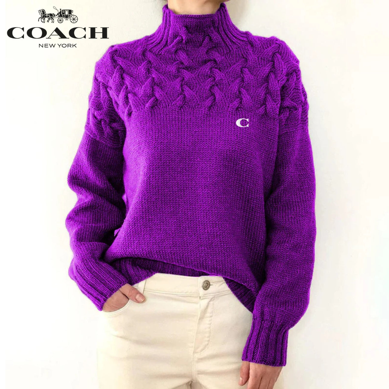Elegant Knit Sweater || CLEARANCE SALE