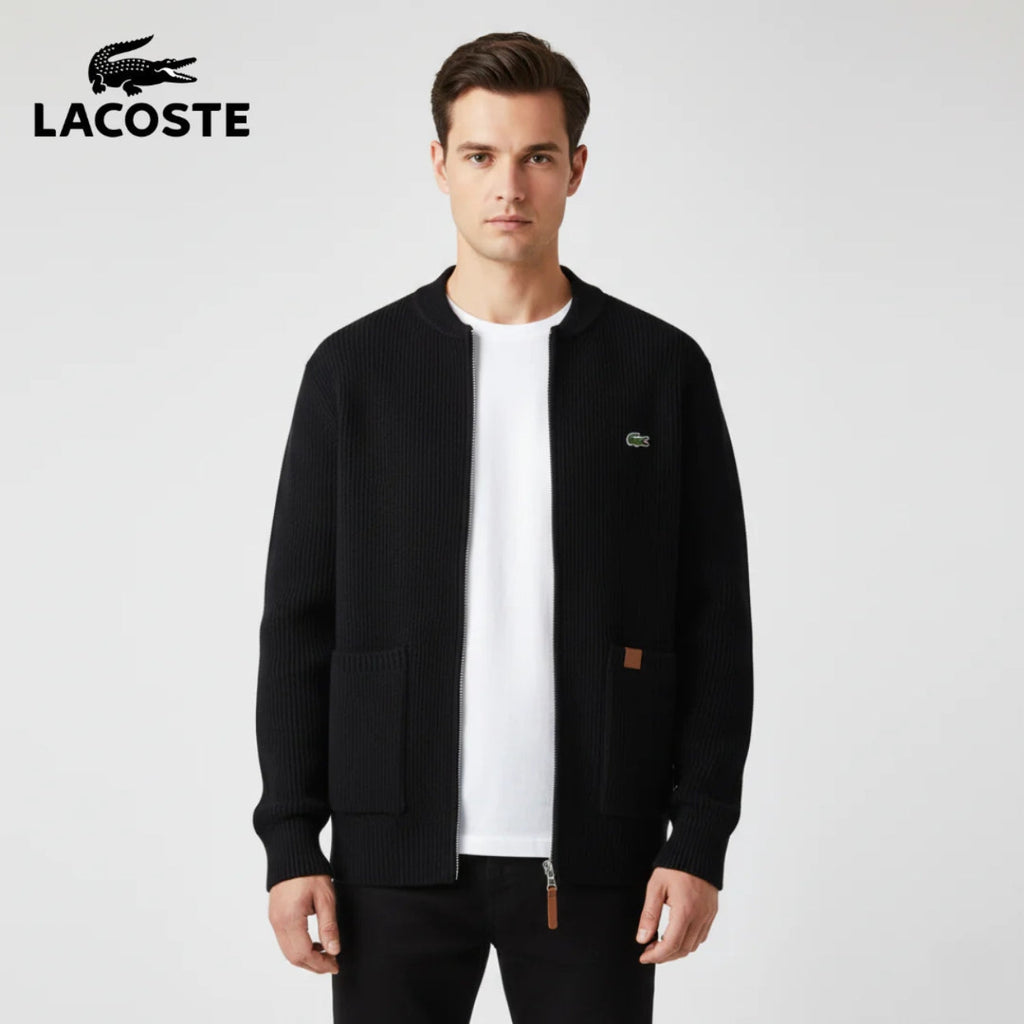Zipped Knit Cardigan || CLEARANCE PRICE