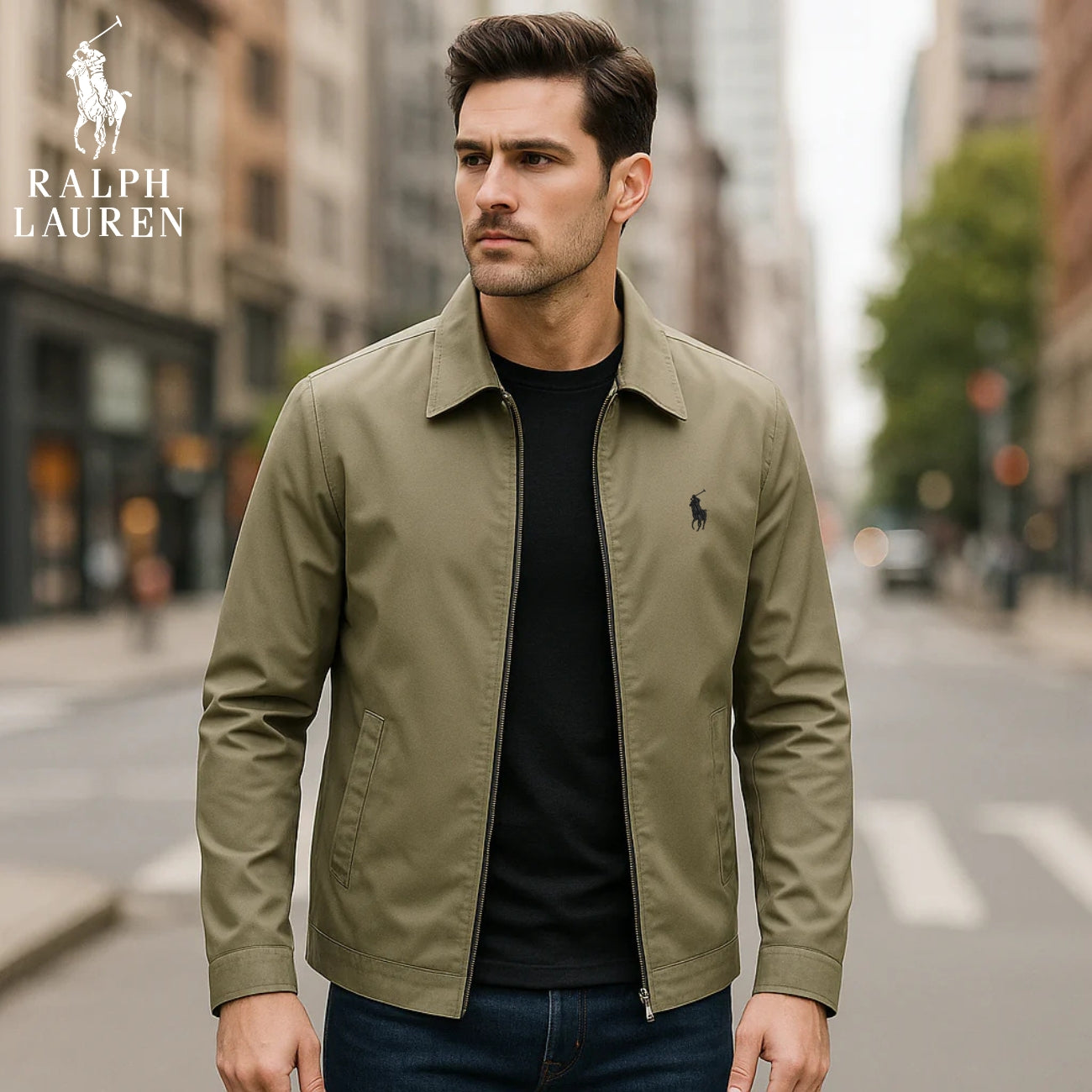 Elegant Jacket with Zip || CLEARANCE SALE