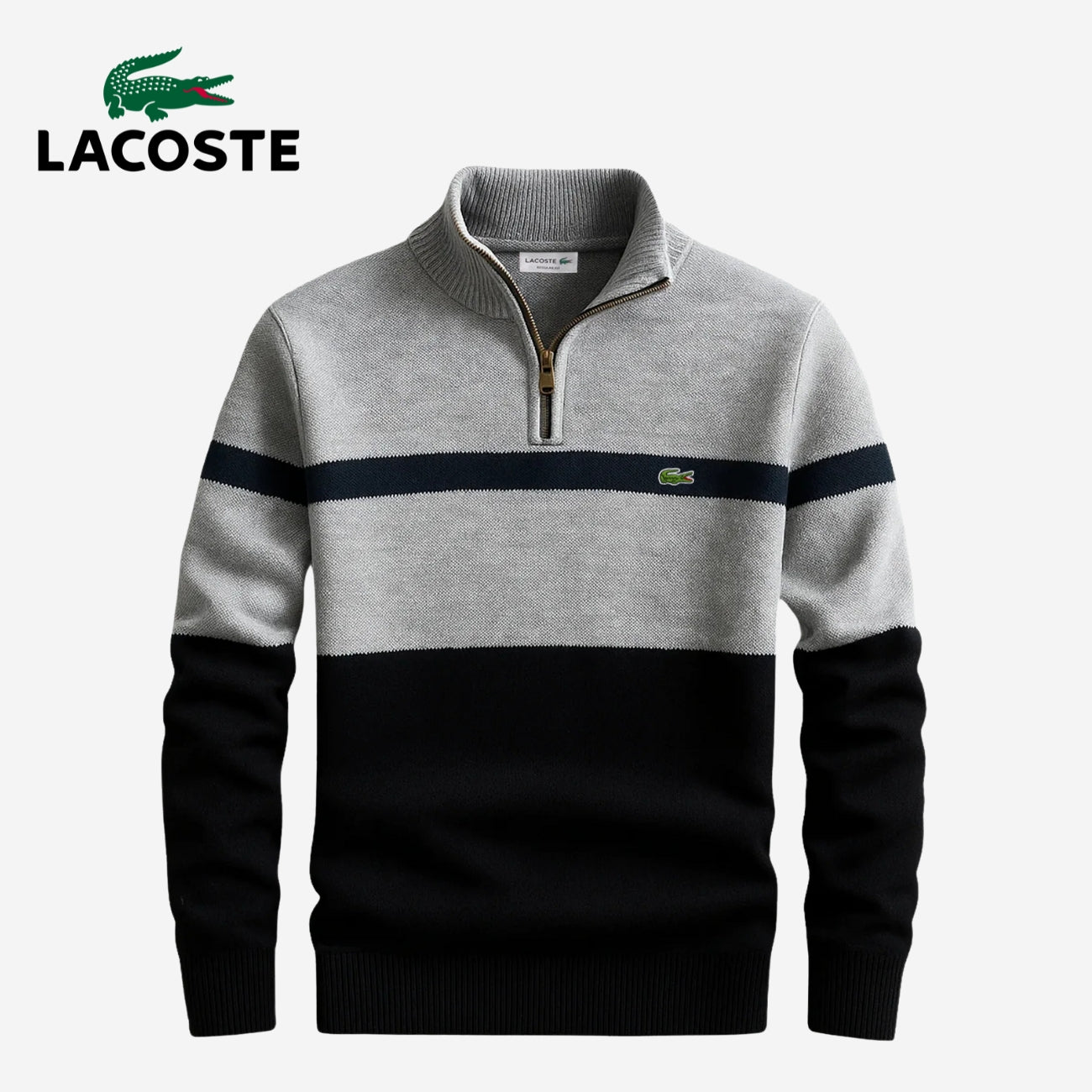 Elegant Half-Zip Sweater || CLEARANCE PRICE